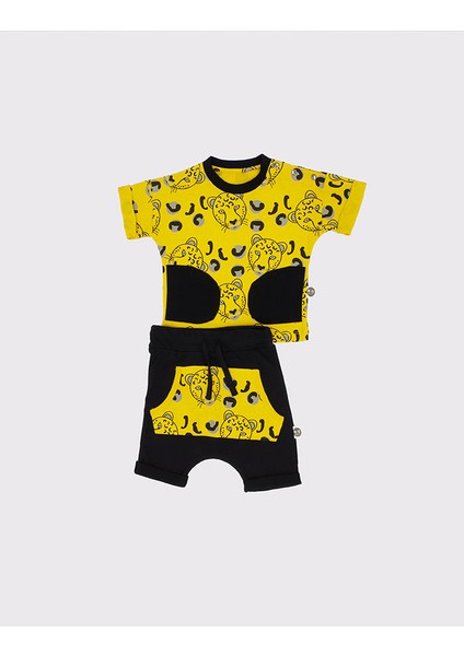 Bebek Unisex Şort Takımı