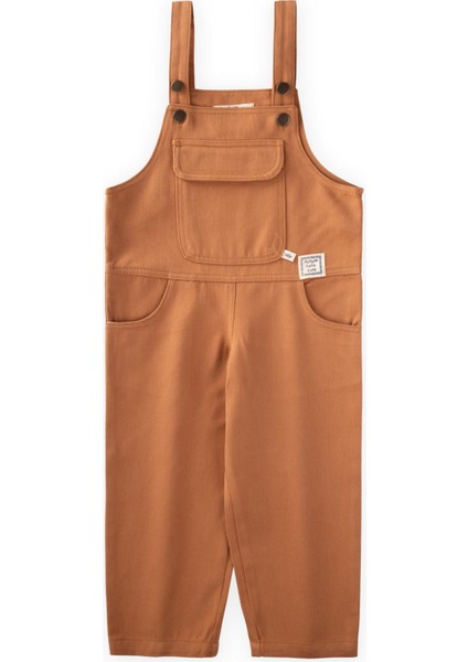 Gabardin Salopet 2-7 Yaş Taba