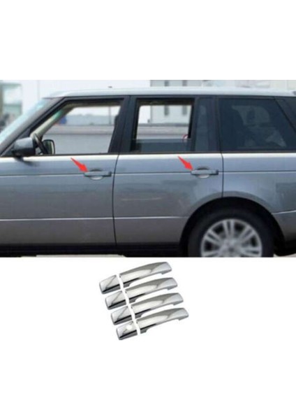 Land Rover Uyumlu Range Rover Sport 2013 Sonrası Kapı Kolu Abs Krom Parça