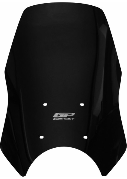 Royal Enfield Himalayan 2024 Uyumlu Ön Cam Siyah 49 Cm modelleri