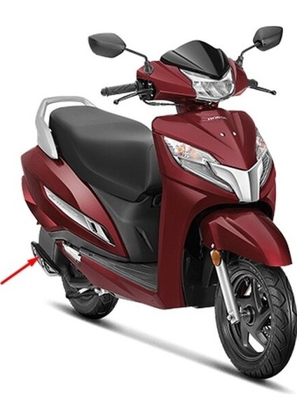 Honda Activa 125 Egzoz Koruma Kapağı 2023 Kasa