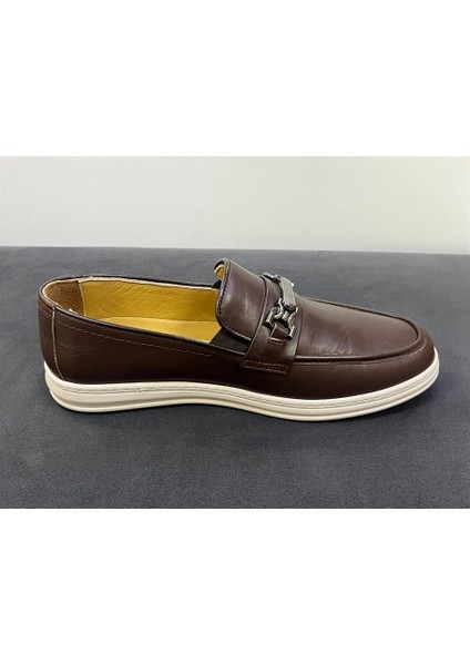 1074 Kahve Deri Günlük Erkek Casual Ayakkabı fiyatları