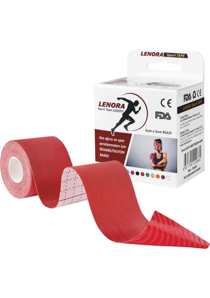 Sporcu Bandı 5 Metre x 5 cm Sporcu Bandı