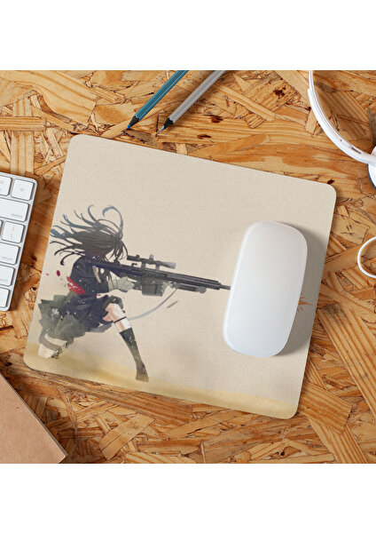 Nino Store Nişancı Anime Kız Baskılı Hediyelik Mouse Pad