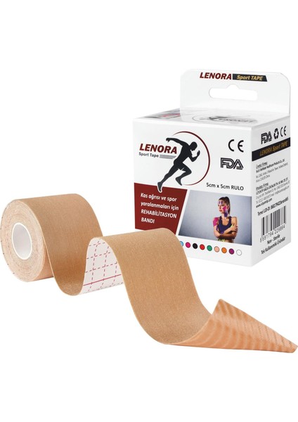 Sporcu Bandı 5 Metre x 5 cm Sporcu Bandı