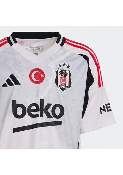 Beşiktaş Jk Çocuk Beyaz Futbol Forması.- modelleri
