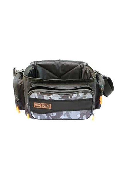 Black Camo Helper Bag - Balıkçı Çantası