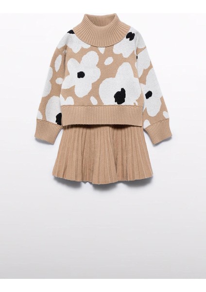 Abel&lula Kız Çocuk Triko Etekli TAKIM_MNVS5547