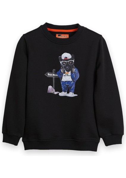 24.06.12.006 Panther Crewneck Jr Sweat Çocuk Sweatshirt