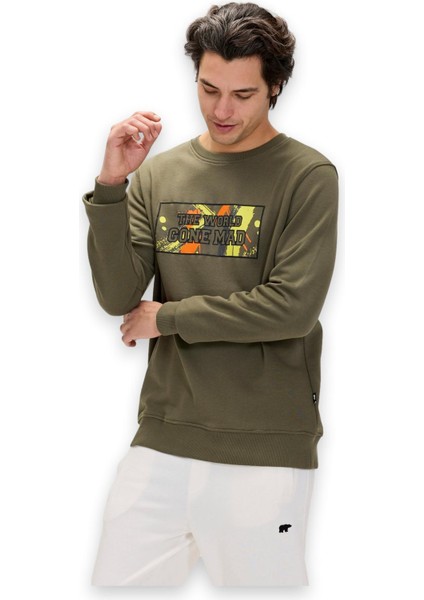 24.02.12.016 Caen Crewneck Erkek Sweatshirt