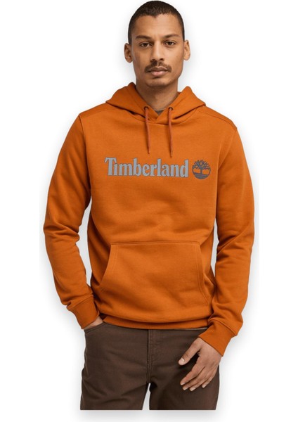 TIMBERLANDTB0A5UKKLINEARLOGOHOODIEERKEKSWEATSHIRT