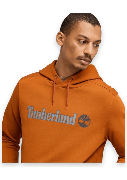 TIMBERLANDTB0A5UKKLINEARLOGOHOODIEERKEKSWEATSHIRT