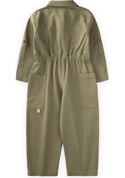 Gabardin Tulum 2-7 Yaş Olive