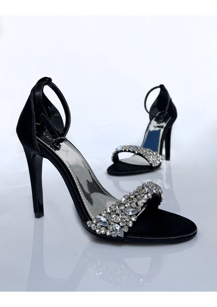 Saten Taş Detaylı Tek Bant Abiye Ayakkabı fiyatları