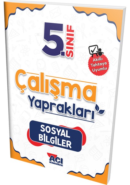 Açı Yayınları 5. Sınıf Sosyal Bilgiler Çalışma Fasikülü