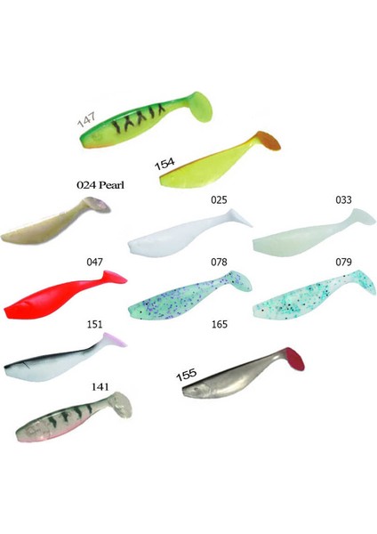SH75 7,5cm Silikon Yem (10 Adet) 047-STANDART