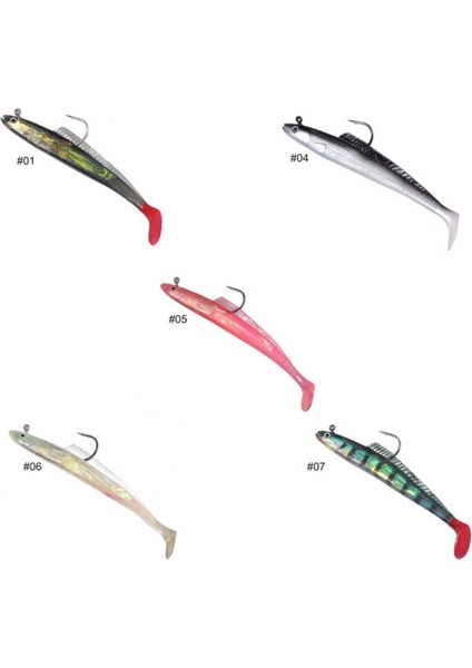 NL100 10CM 15GR Zokalı Silikon (2ADET) 07-Standart