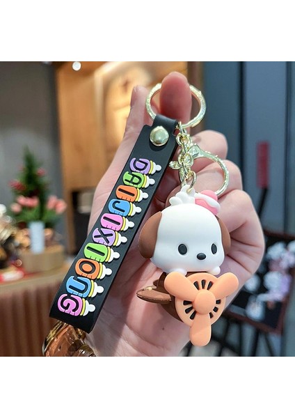 Pacha Köpek Uçak Anahtarlık Çanta Dekorasyonu Küçük Hediye (Yurt Dışından)