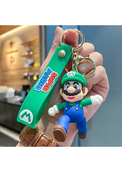 Vibrant Run Mario Çanta Anahtarlığı Dekorasyonu Küçük Hediye (Yurt Dışından)