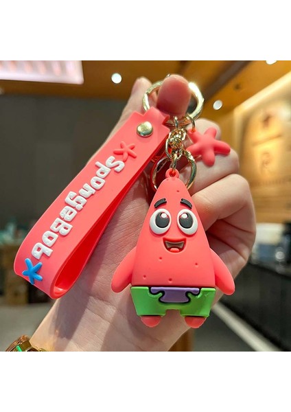 Patrick Star Anahtarlık Çanta Dekorasyonu Küçük Hediye (Yurt Dışından)