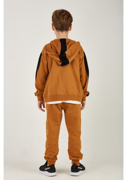 SGE-1220 Serbend Erkek Garson Fermuarlı Sweatshirt