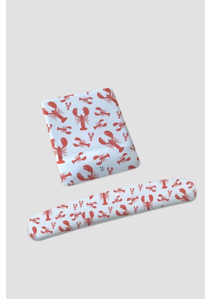 Prawn Bilek Destekli Mousepad ve Klavypad