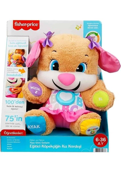 Fisher Price Fisher-Price Eğitici Köpekçiğin Kız Kardeşi Türkçe modelleri