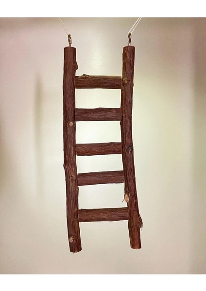 Doğal Ahşap Kuş Merdiveni