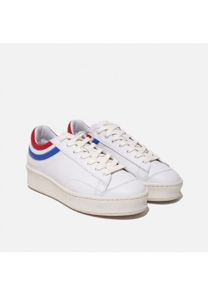 Kadın Sneaker BL001-01-303 Helms Paris Sneakers Blackbird White Red / French Blue fırsatları