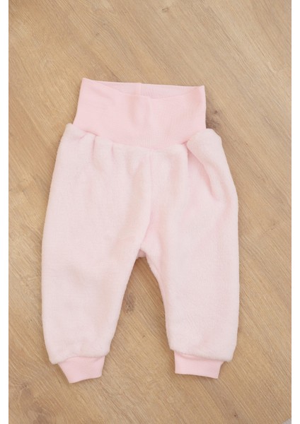 Kız Bebek Peluş 2 Li Kapişonlu Takım Seti STL6781