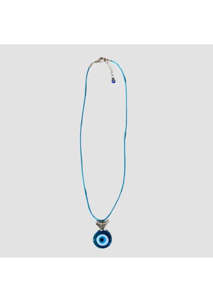El Yapımı Murano Cam Nazar Boncuğu ve Kuş Detaylı Kolye fırsatları