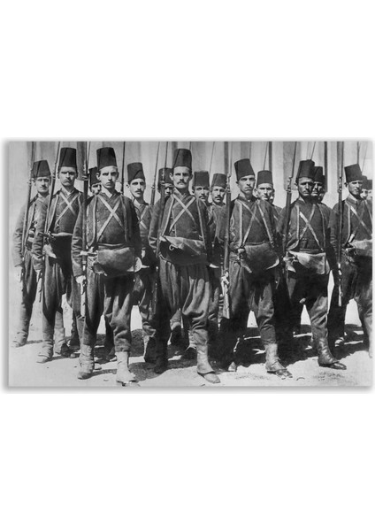 Eski Türk Askeri 1910 Tablosu - TSK102 fiyatları