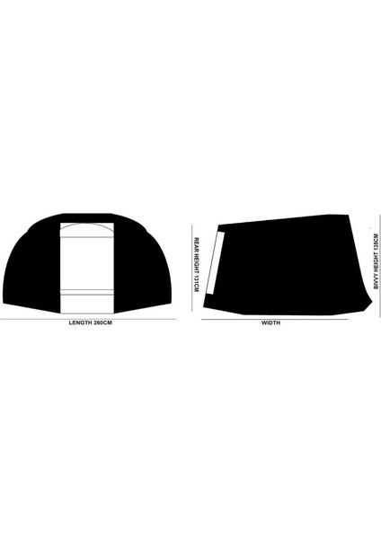Inspire / Avenger Full Overwrap 1 Man Çadır Aksesuarı
