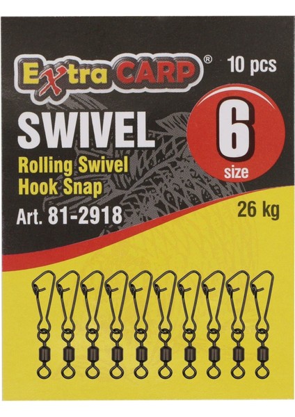 Rolling Swivel Hook Snap