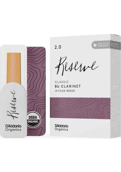 ODCT1020 Organic Reserve Klasik Bb Klarnet Kamışı No 2