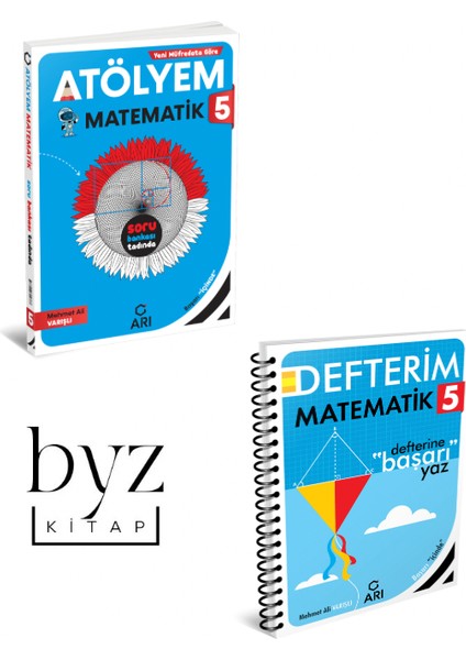 2025 Yeni Müfredat 5.sınıf Matematik Atölyem — 5. Sınıf Matematik Defterim Set