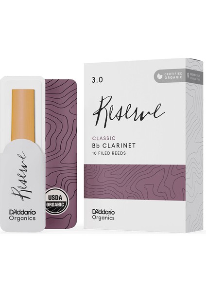 ODCT1030 Organic Reserve Klasik Bb Klarnet Kamışı No 3