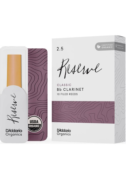 ODCT1025 Organic Reserve Klasik Bb Klarnet Kamışı No 2.5