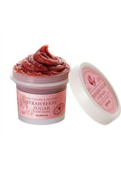 Strawberry Sugar Food Mask