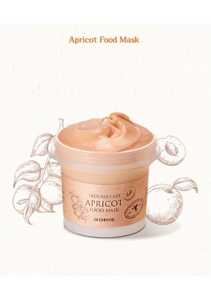 Apricot Food Mask 120gr