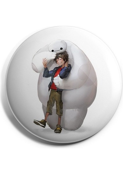 Big Hero Baymax V4 Iğneli Çanta Rozeti