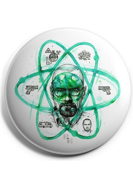 Major Selection Breakıng Bad V2 Iğneli Çanta Rozeti