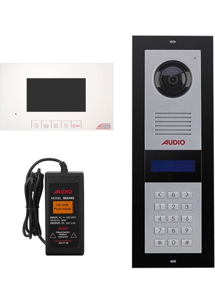 Görüntülü Diafon Paketi 16 Daire 4.3' Diafon 001140