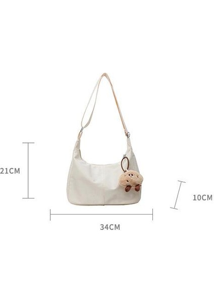 Çapraz Askılı Çanta Taşınabilir Yüksek Kaliteli Oxford Kumaş Malzemesi Basit Stil Eyer Çantası Stili , Pembe (Yurt Dışından) fiyatları