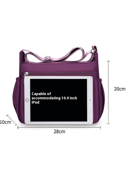 Çapraz Askılı Çanta Taşınabilir Su Geçırmez Oxford Kumaş Malzemesi Edebi ve Çin Tarzı, Yeşil (Yurt Dışından) fiyatları