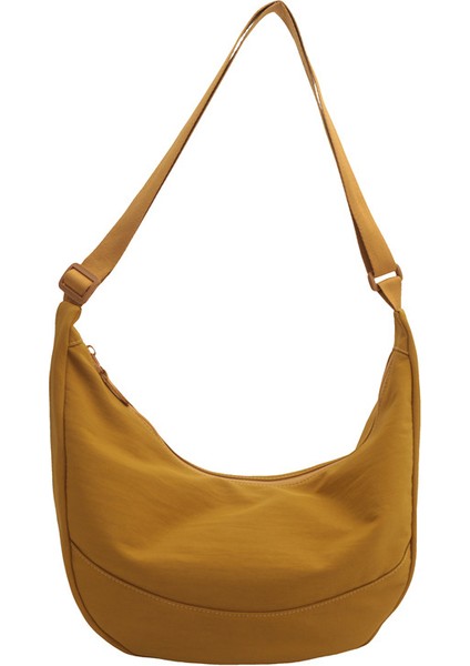 Çapraz Askılı Çanta Taşınabilir Yüksek Yoğunluklu Oxford Kumaş Sokak Stili, Sarı (Yurt Dışından)