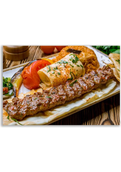Türk Mutfağı Kebap Tablosu - FOD124