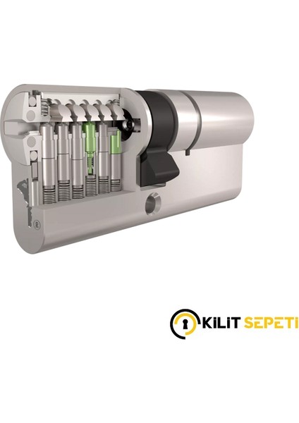 (Kilitsepeti) Multlock MTL800 Çelik Takviyeli Barel 71MM Hırsıza Karşı Birinci Sınıf Koruma