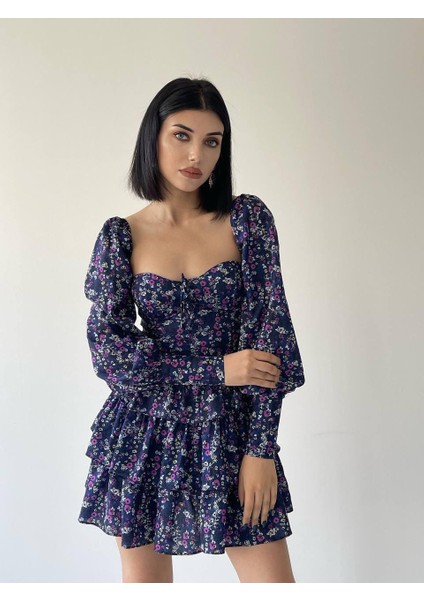 Russo Gloplu Mini Elbise modelleri