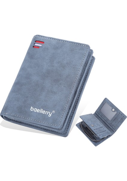 Fermuarlı Kısa Erkek Cüzdanı (Yurt Dışından)